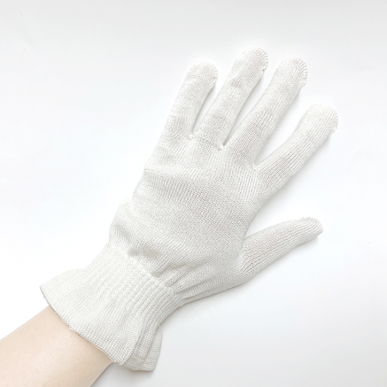 Gants de beauté en soie naturelle-1