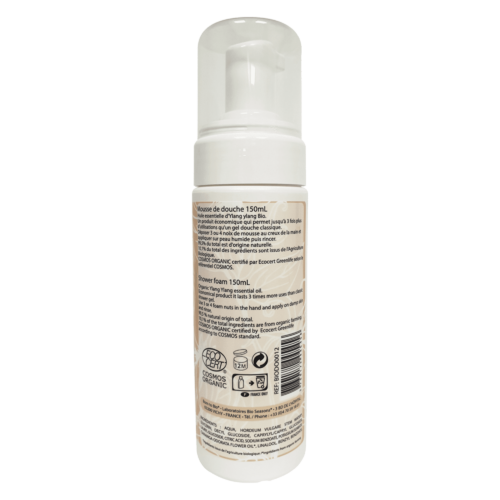 Mousse de Douche Ylang Ylang Bio - Certifiée Bio-1