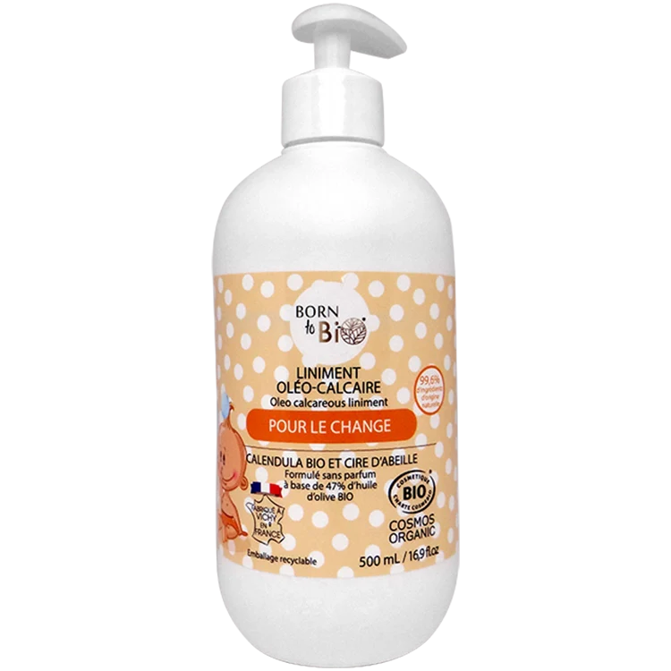 Liniment Oléo-Calcaire pour Bébé 500mL - Certifié bio-0
