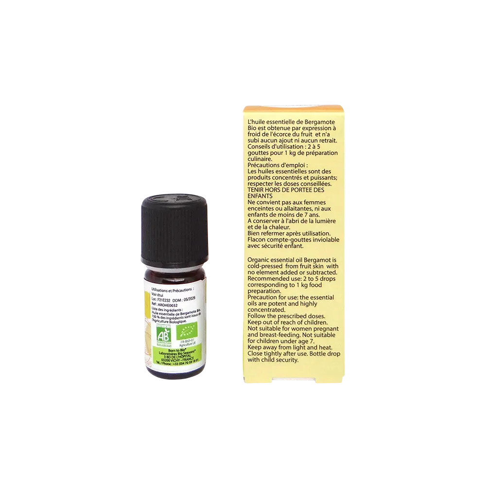 Huile essentielle Bergamote Certifiée Bio-2