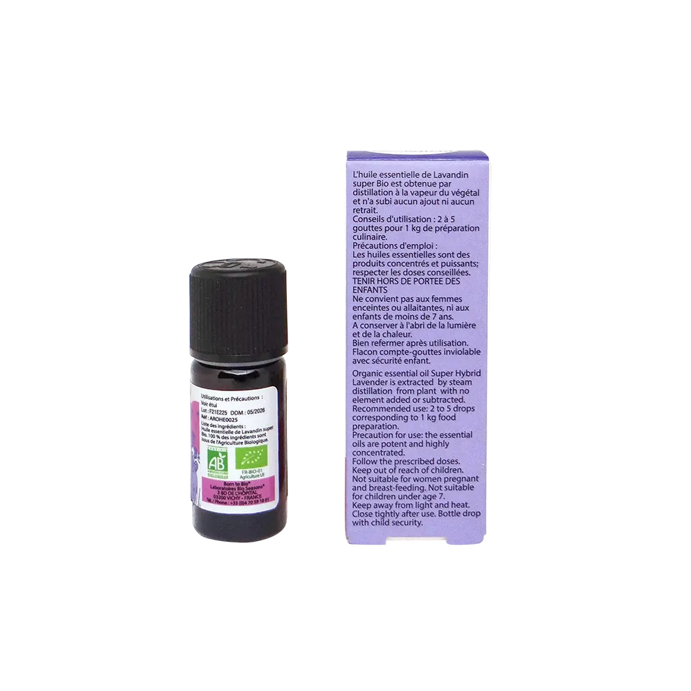 Huile essentielle Lavandin super Certifiée Bio-1
