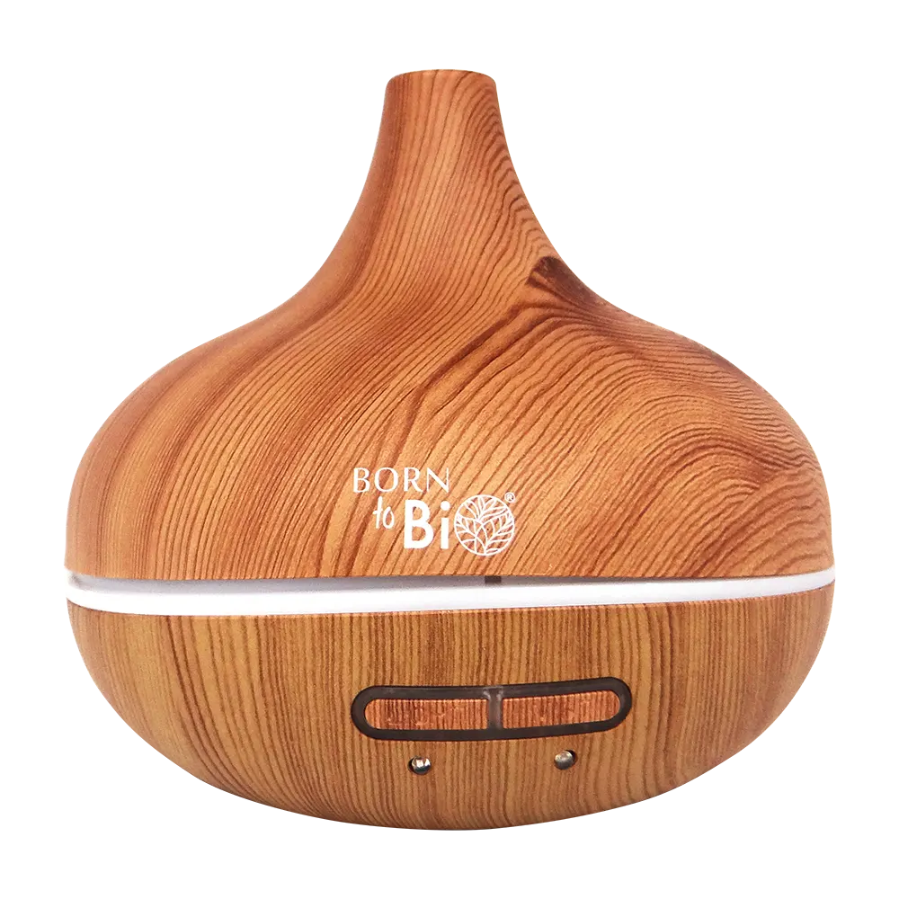 Diffuseur d'huiles essentielles aspect Bois Clair-1