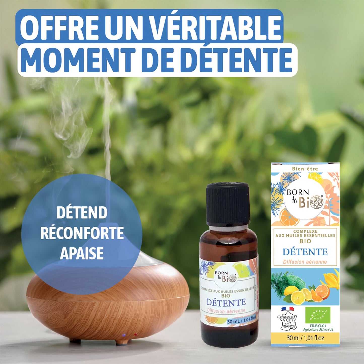 Détente - Complexe aux huiles essentielles Certifiées Bio-3