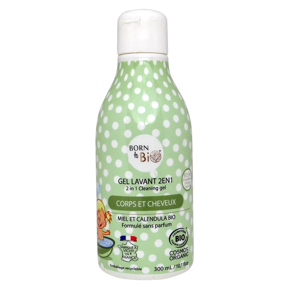 2 in 1 Baby Wash 300mL - Certified organic-0