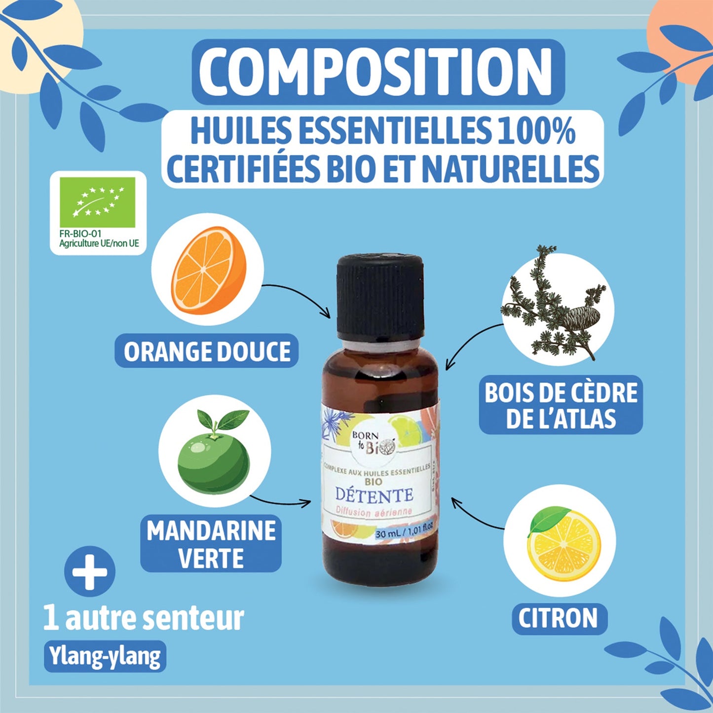 Détente - Complexe aux huiles essentielles Certifiées Bio-2