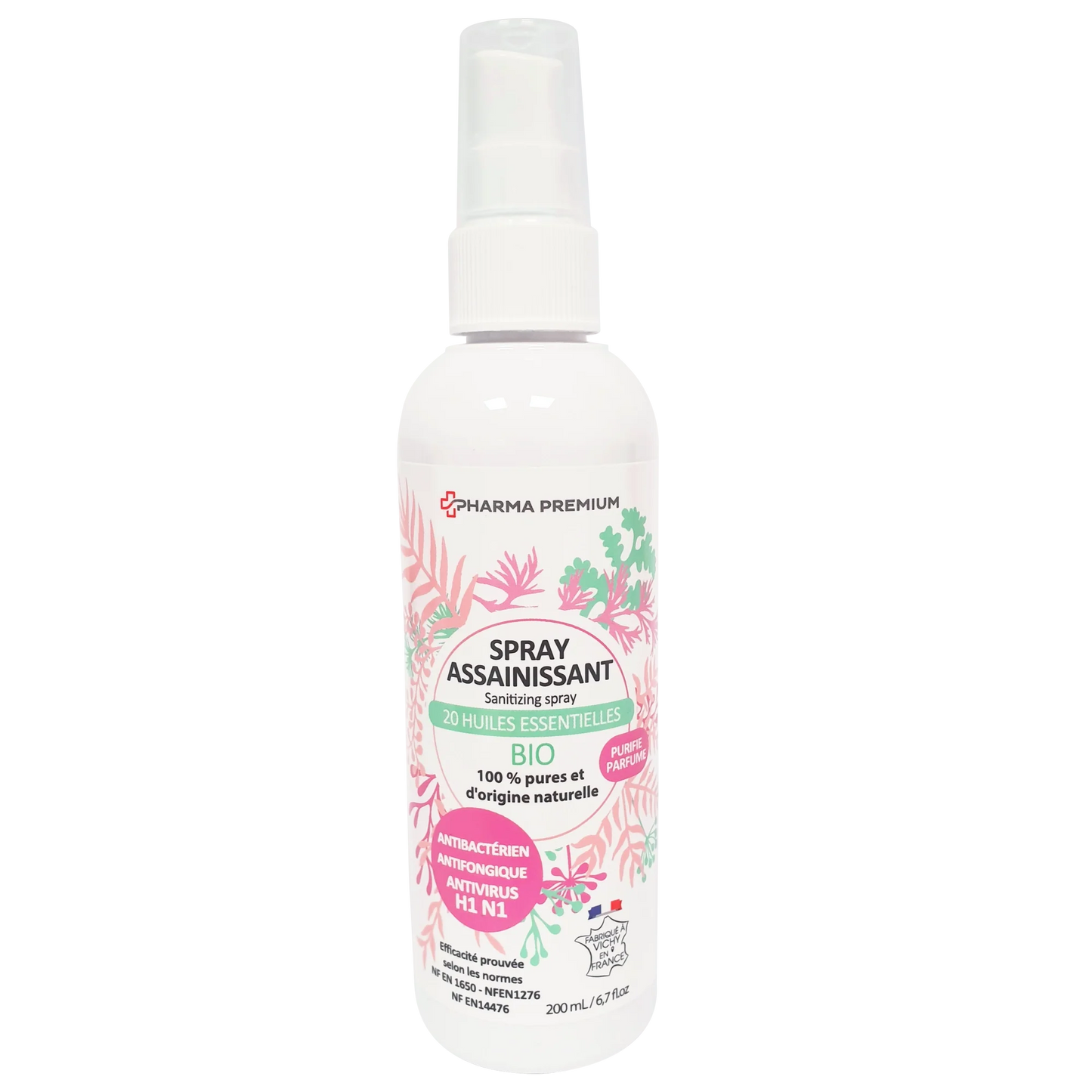 Spray Assainissant 20 huiles essentielles Certifiées Bio-0
