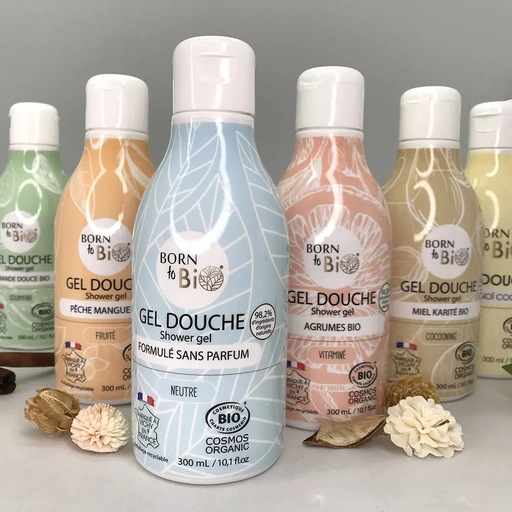 Gel Douche Neutre Formule sans parfum - Certifié Bio-2