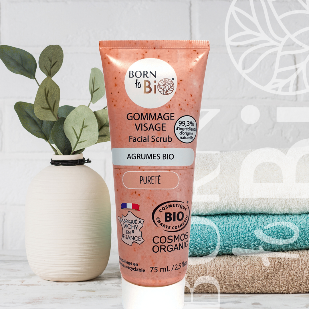 Gommage Visage Agrumes - Certifié Bio-1