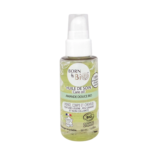 Huile de Soin Amande Douce - Certifiée Bio-0