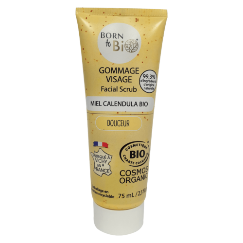 Gommage Visage Miel Calendula - Certifié bio-0