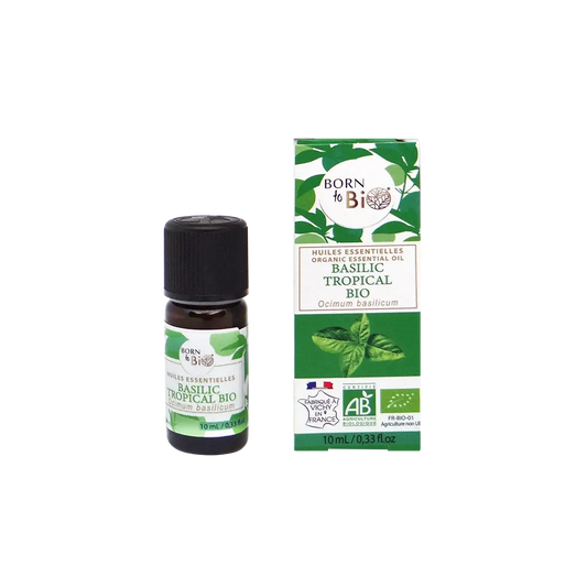 Huile essentielle Basilic tropical Certifiée Bio-0