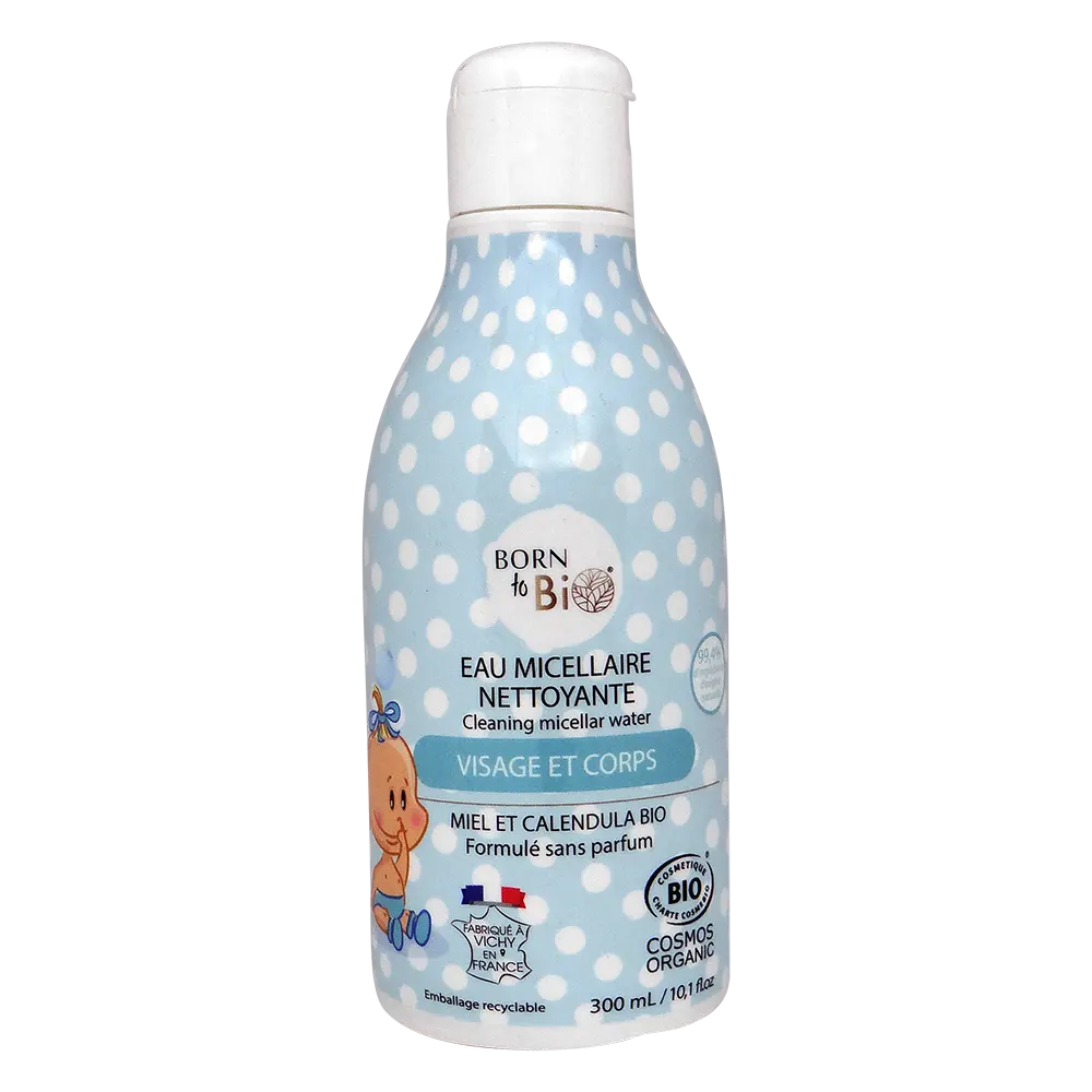 Eau Micellaire Nettoyante pour Bébé 300mL - Certifiée bio-0