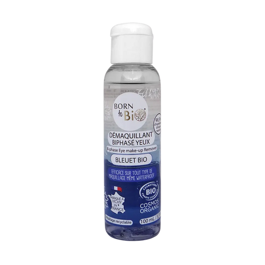 Démaquillant Waterproof Biphasé Yeux Bleuet - Certifié Bio-0