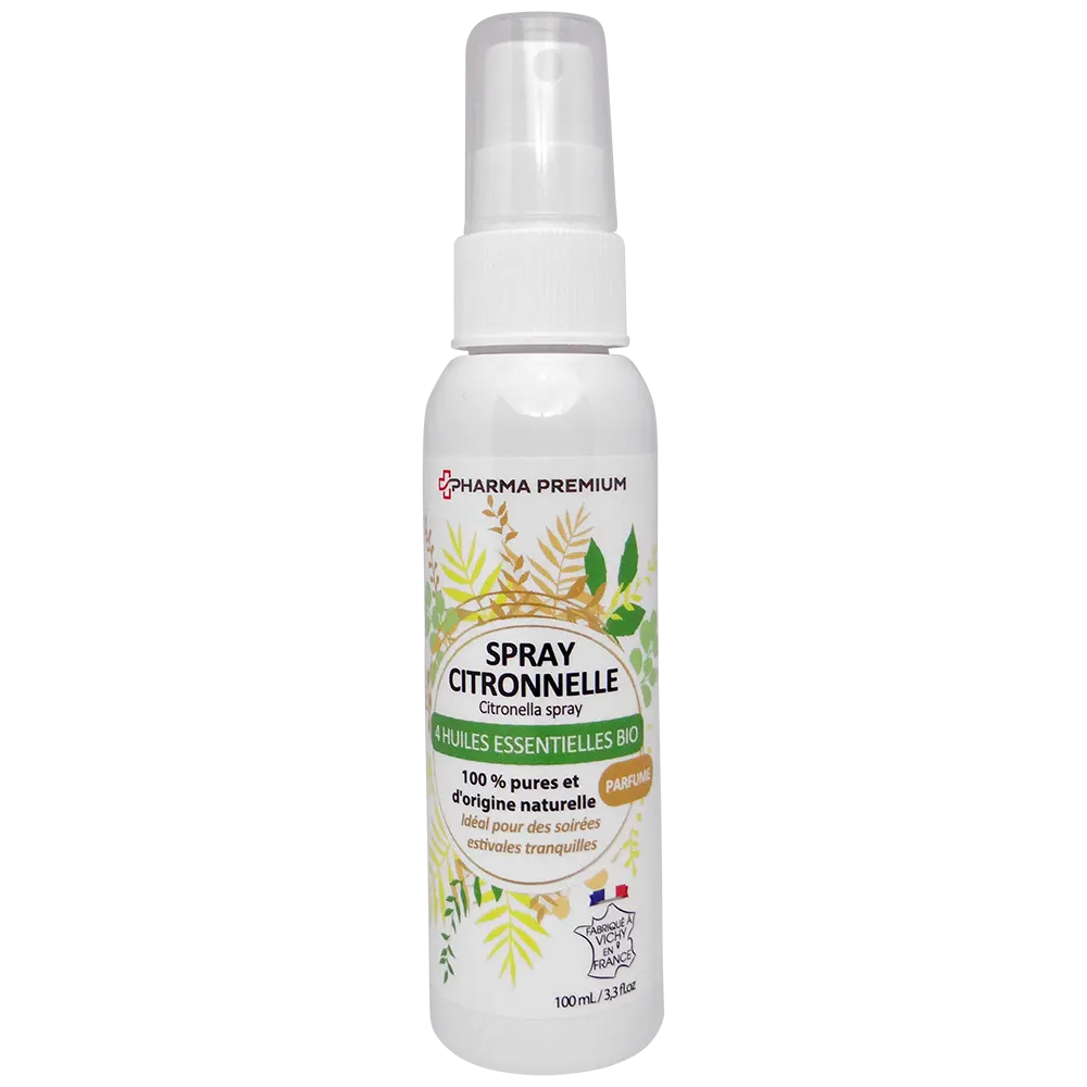 Spray Citronnelle 4 huiles essentielles Certifiées Bio-0