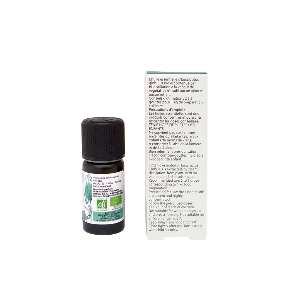 Huile essentielle Eucalyptus globulus Certifiée Bio-2