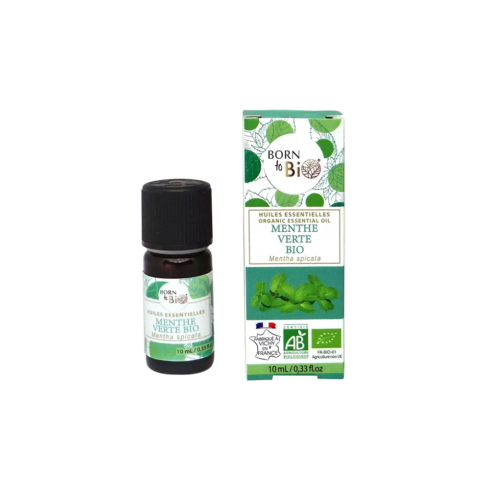 Huile essentielle Menthe verte Certifiée Bio-0