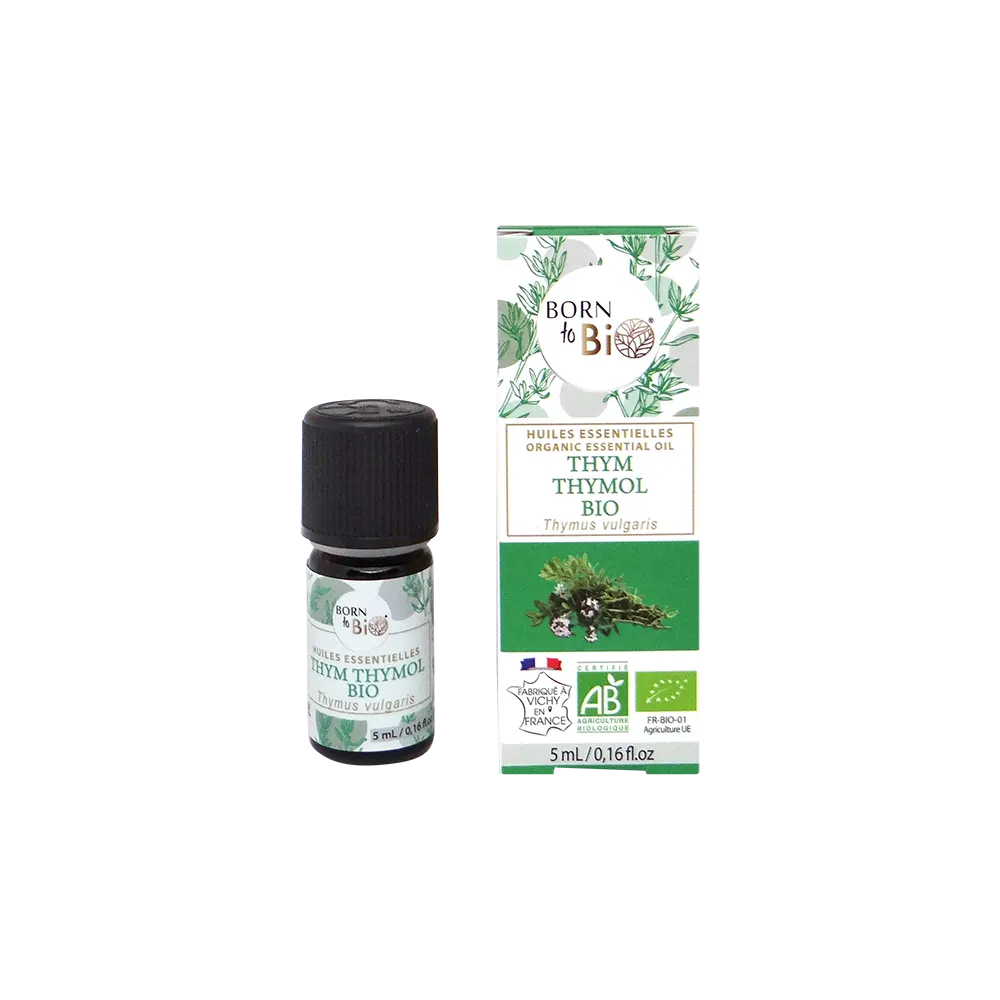 Huile essentielle Thym thymol Certifiée Bio-0