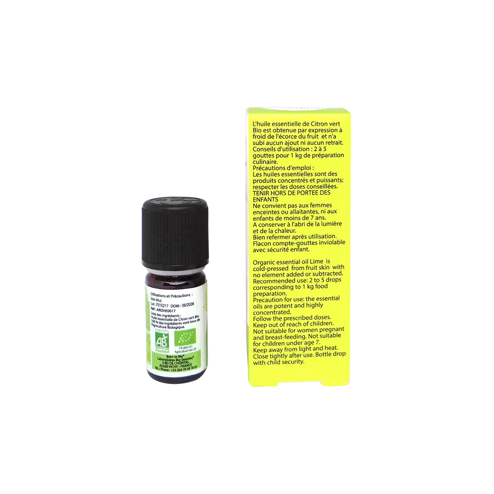 Huile essentielle Citron vert Certifiée Bio-2