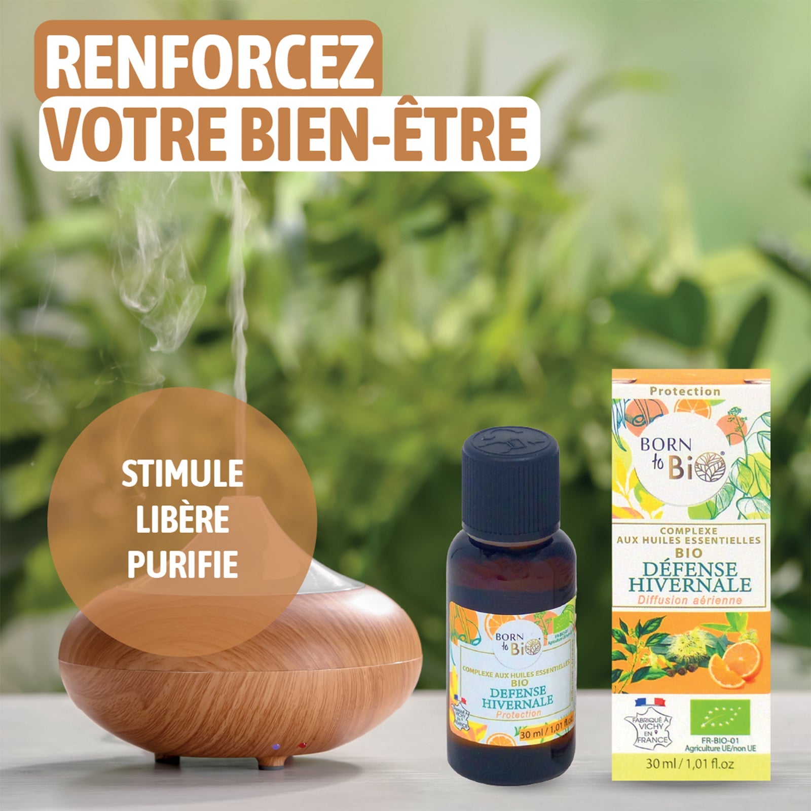 Défense Hivernale - Complexe aux huiles essentielles Certifiées Bio-3