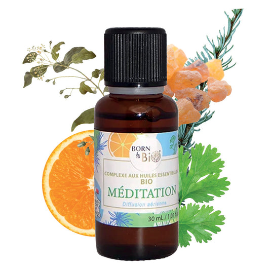 Méditation - Complexe aux huiles essentielles Bio-0