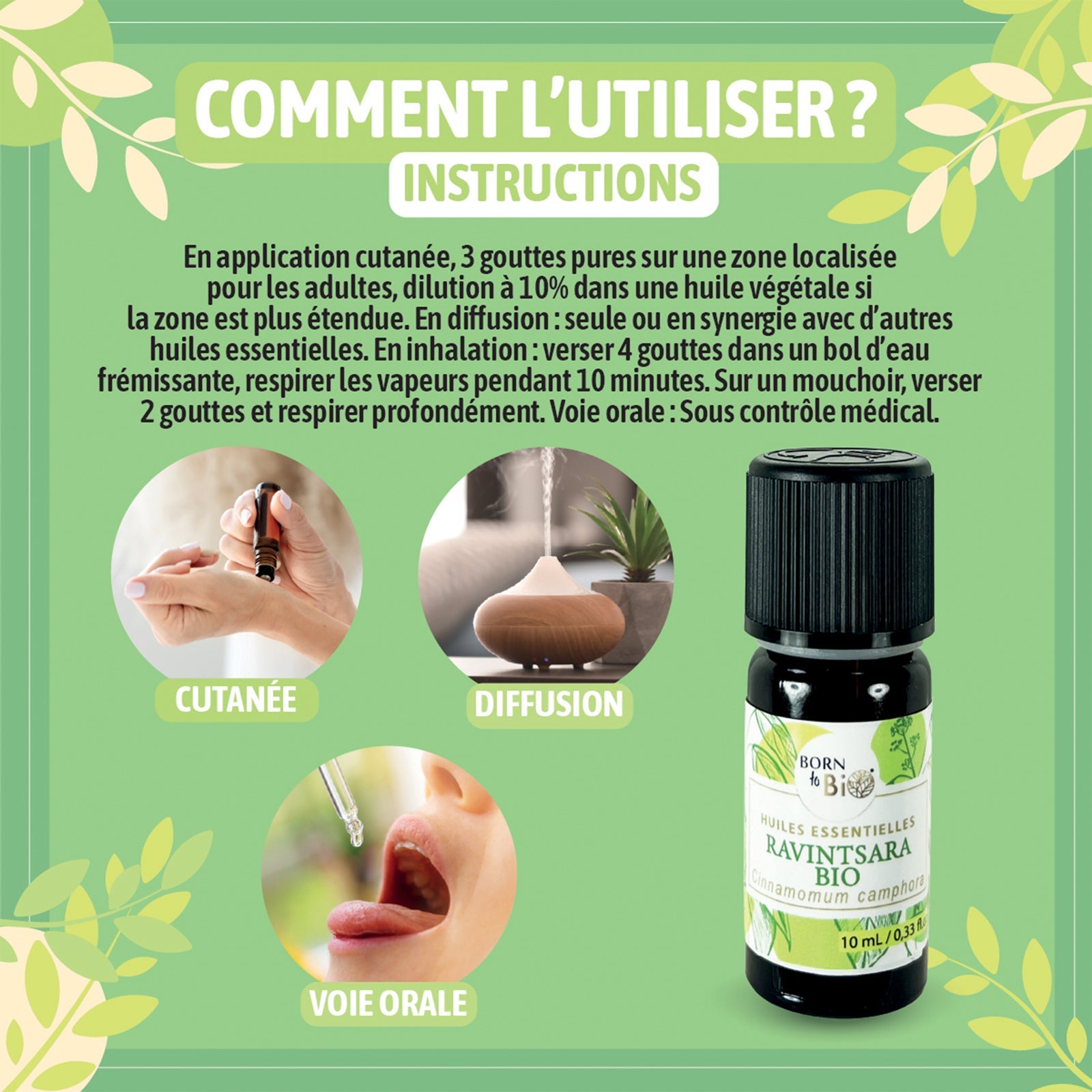 Huile essentielle Ravintsara Certifiée Bio-4