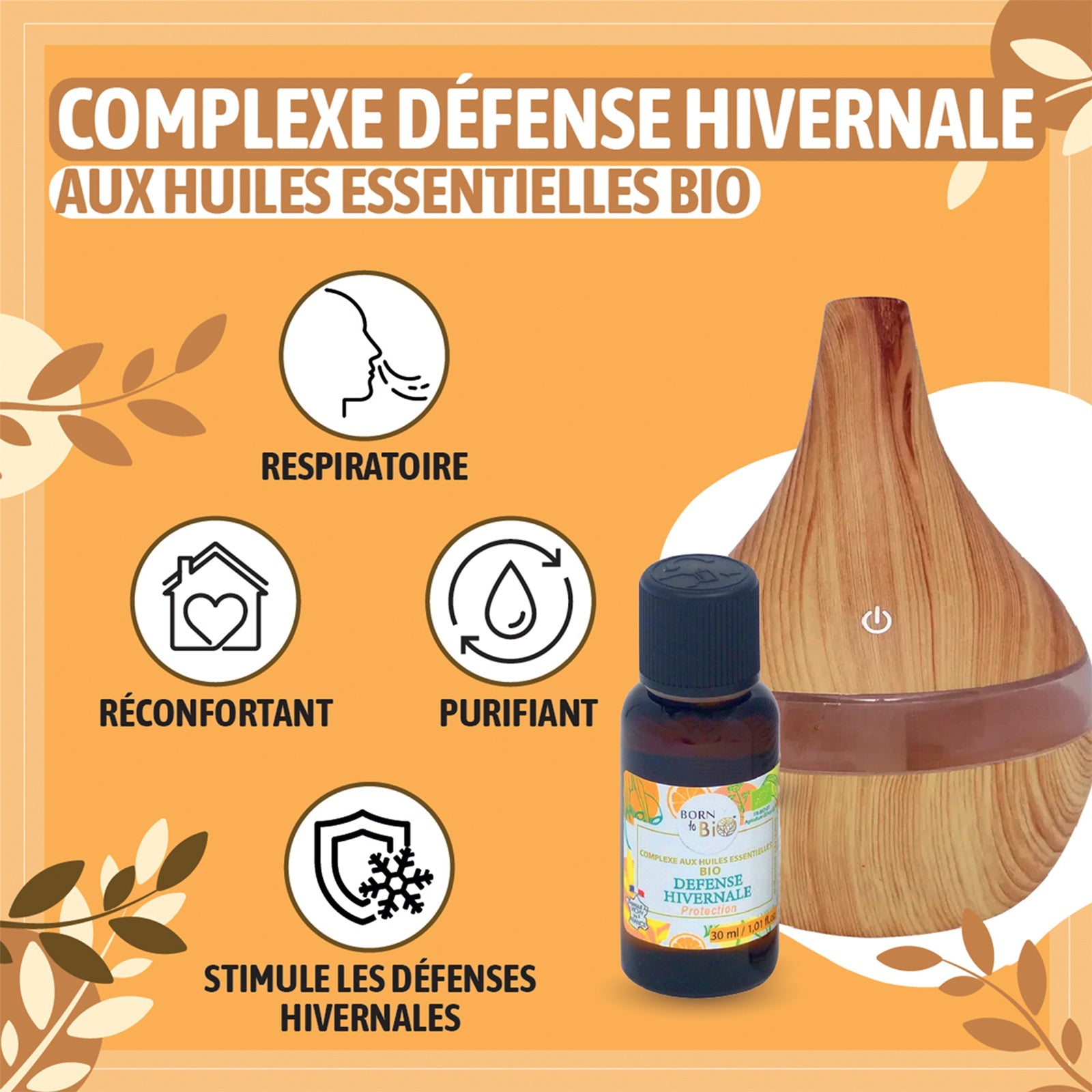 Défense Hivernale - Complexe aux huiles essentielles Certifiées Bio-1