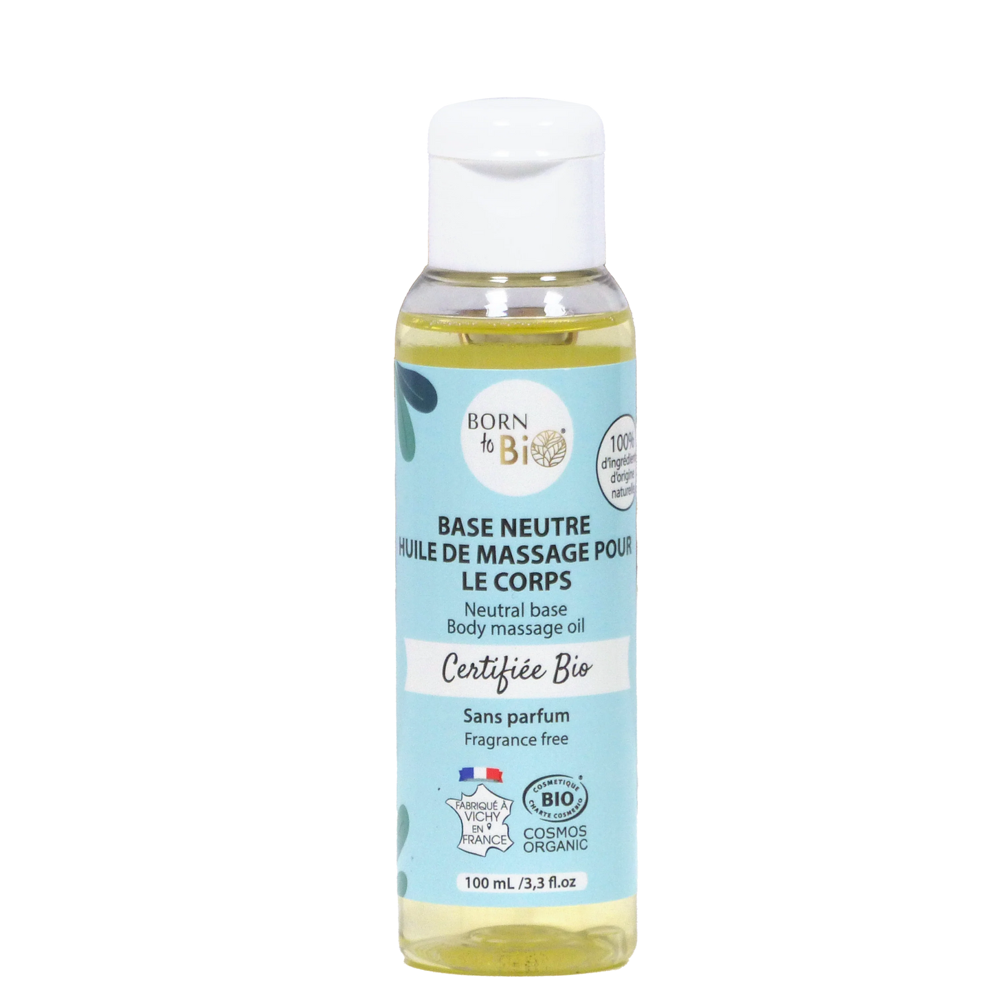 Huile de massage base neutre Certifiée Bio-1